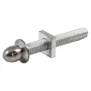 PEERLESS Chain Stay c/w Nut CP Brass