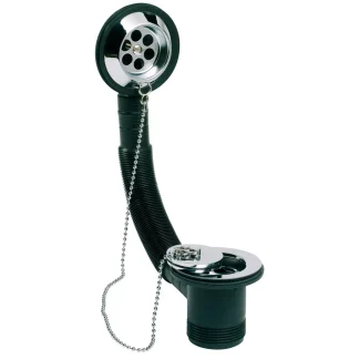 Bath Combination Waste Ball Chain