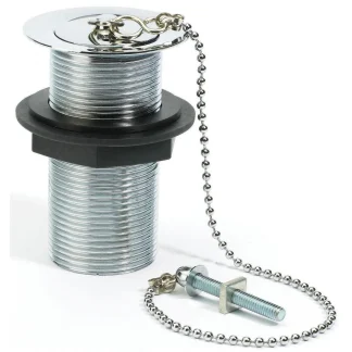 Solid - Brass Plug, With Chain