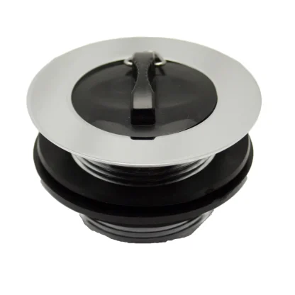PEERLESS Bath Waste Solid Tail Tubby (Brass Body, Plastic Back Nut, Poly Plug) - Chrome
