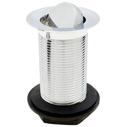 PEERLESS Basin Waste Flip Plug Solid (Brass Body) - Chrome