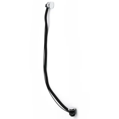 PEERLESS Bath Pop Up Waste and Overflow (Brass Handle, Brass Plug) 1020mm cable - Chrome