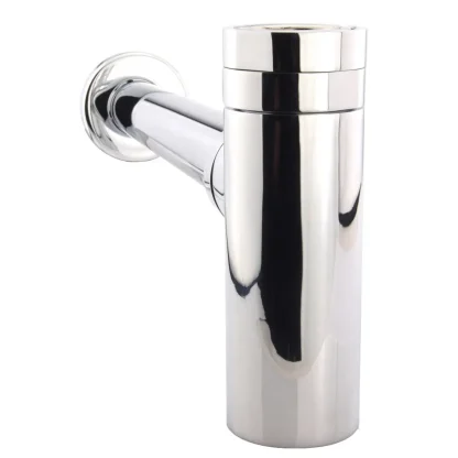 PEERLESS Bottle Trap ABS Modern Style with 300mm Pipe, 2" Seal - Chrome