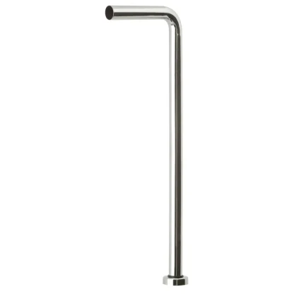 PEERLESS Bottle Trap Wall to Floor Pipe for 1.1/4" Trap - Chrome