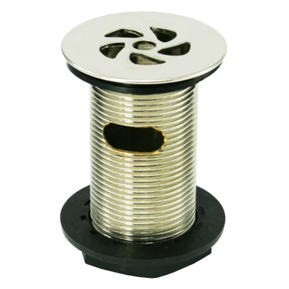 PEERLESS Basin Waste Flush Grated Slotted - Brushed Nickel
