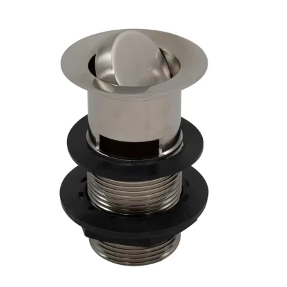 PEERLESS Basin Waste Flip Plug Slotted - Brushed Nickel