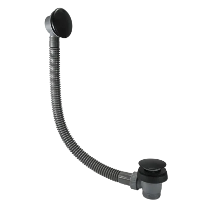 PEERLESS Bath Waste Contemporary Mushroom Clicker - Matt Black