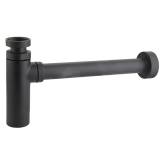 300mm Outlet Pipe - Matt Black