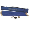 Bailey Drain Rod Set - Blue x 3 tools: worm screw, plunger & scraper, blue carry bag - Universal Joint