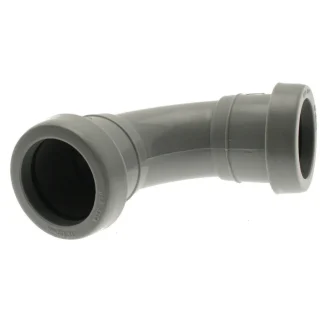 Pushfit Fitting 92.5° Swept Bend – Grey