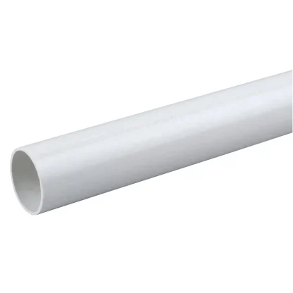 Solvent Weld Fitting Straight Pipe - White x 3m