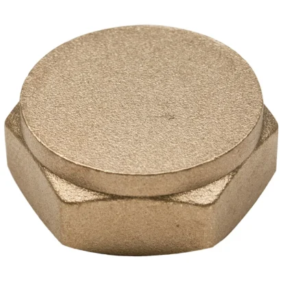 348601 brass fittings cap 1/8in