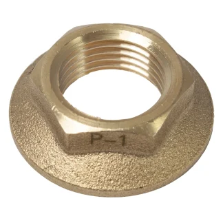 Brass Flanged Back Nut – Heavy Pattern