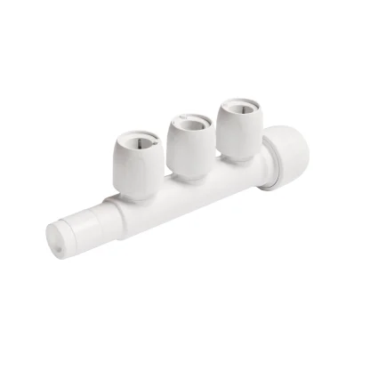 Hep2O Manifold Closed Spigot 3 Port - Inline