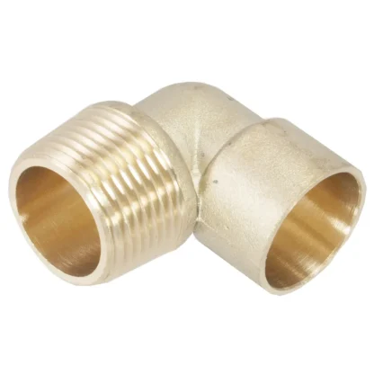 Embrass Peerless ATOMIC End Feed Elbow Male C x MI 15mm x 1/2"