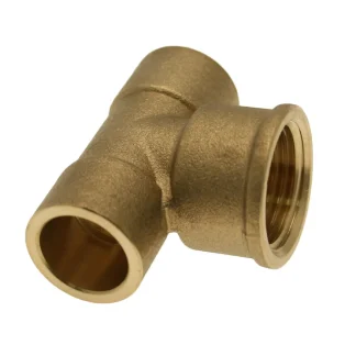Embrass Peerless ATOMIC End Feed Unequal Tee Female – Branch C x C x FI 15mm x 15mm x 1/2″ FI