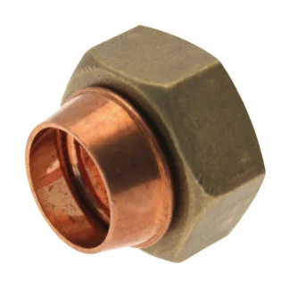 Embrass Peerless ATOMIC End Feed Cylinder Union Straight Female C x FI 22mm x 1"