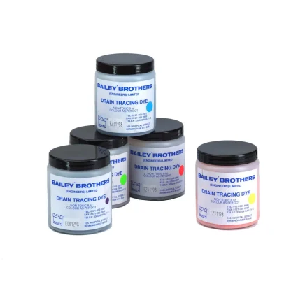 210590 drainage bailey drain testing dye red z3590