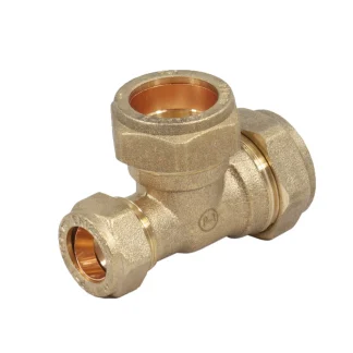 Embrass Peerless COMPACT Compression Unequal Tee - End C x C x C