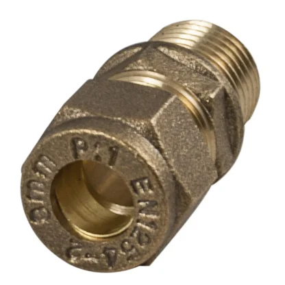 Embrass Peerless Heavy Pattern Compression Coupler Male C x MI (Taper)