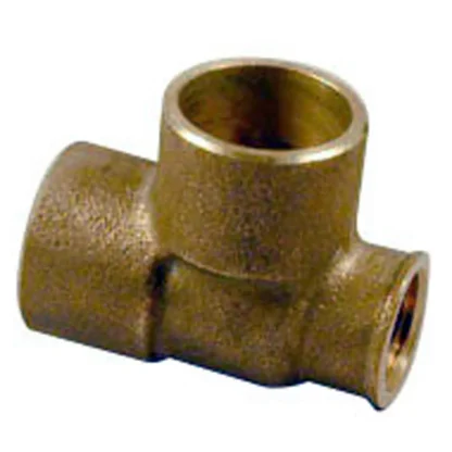 Embrass Peerless FUSION End Feed Unequal Tee Female - End C x FI x C 15mm x 1/2" x 15mm