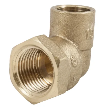 Embrass Peerless Solder Ring Elbow Female C x FI