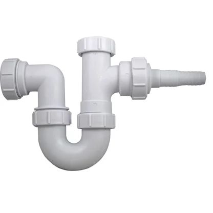 Embrass Peerless Plastic Appliance/Swivel P Trap c/w Nozzle