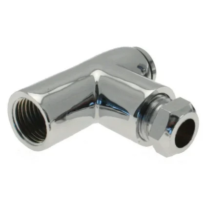 Gas Restrictor Elbows - Chrome