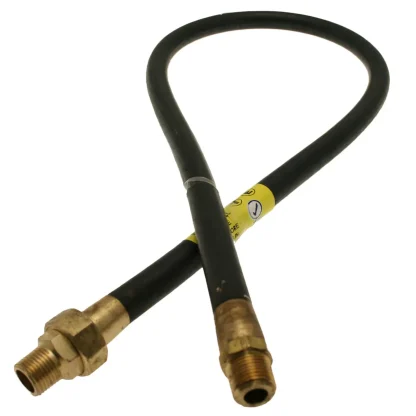Tesla Gas Hose BS669:1 Natural Gas - Nut & Union