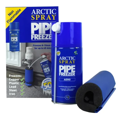 Arctic Spray Kit - Small Aero small kit (8mm-15mm pipe) - 150ml can + jacket