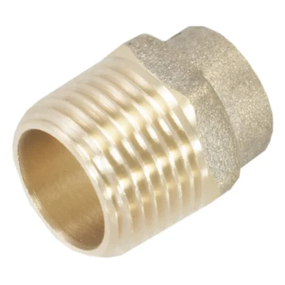 Embrass Peerless ATOMIC End Feed Coupler Male C x MI 15mm x 1/4"