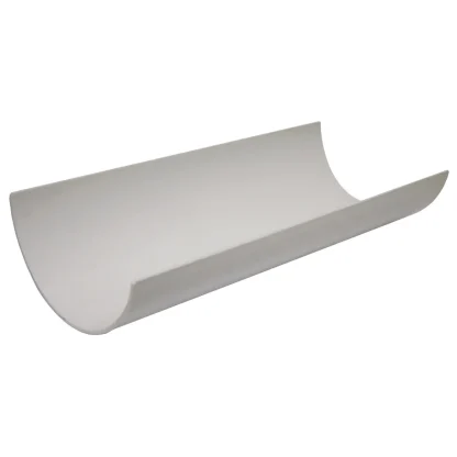 FloPlast Half Round Gutter - White