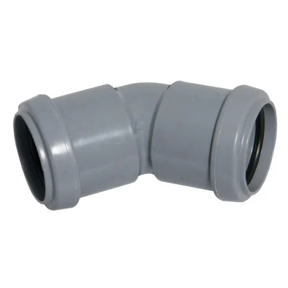 FloPlast Push Fit Waste System 135° Bend - Grey