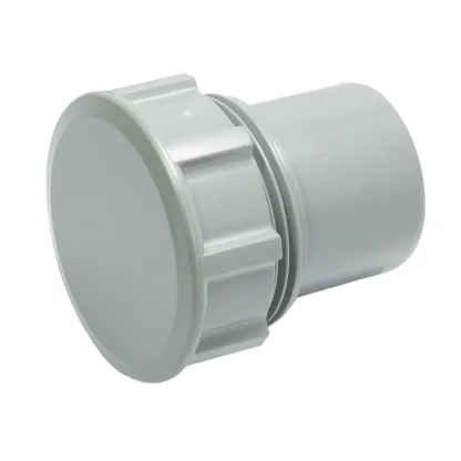 FloPlast ABS Solvent Weld Waste System Access Plug - Grey